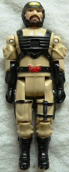 Actiefiguur TOYMAX M-PACT, Lt.Col. Ivan Krinski Red Wolf.(Nr.1)