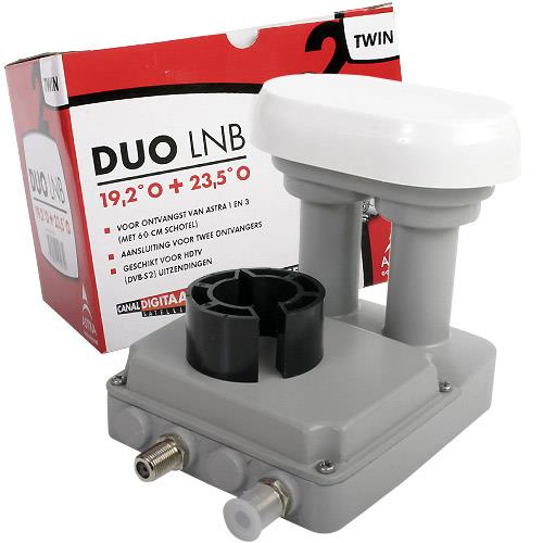 DUO LNB TWIN canal digitaal - nr. 1