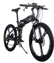 RICH BIT TOP-860 Folding Electric Moped Bike 26 Inch Tires