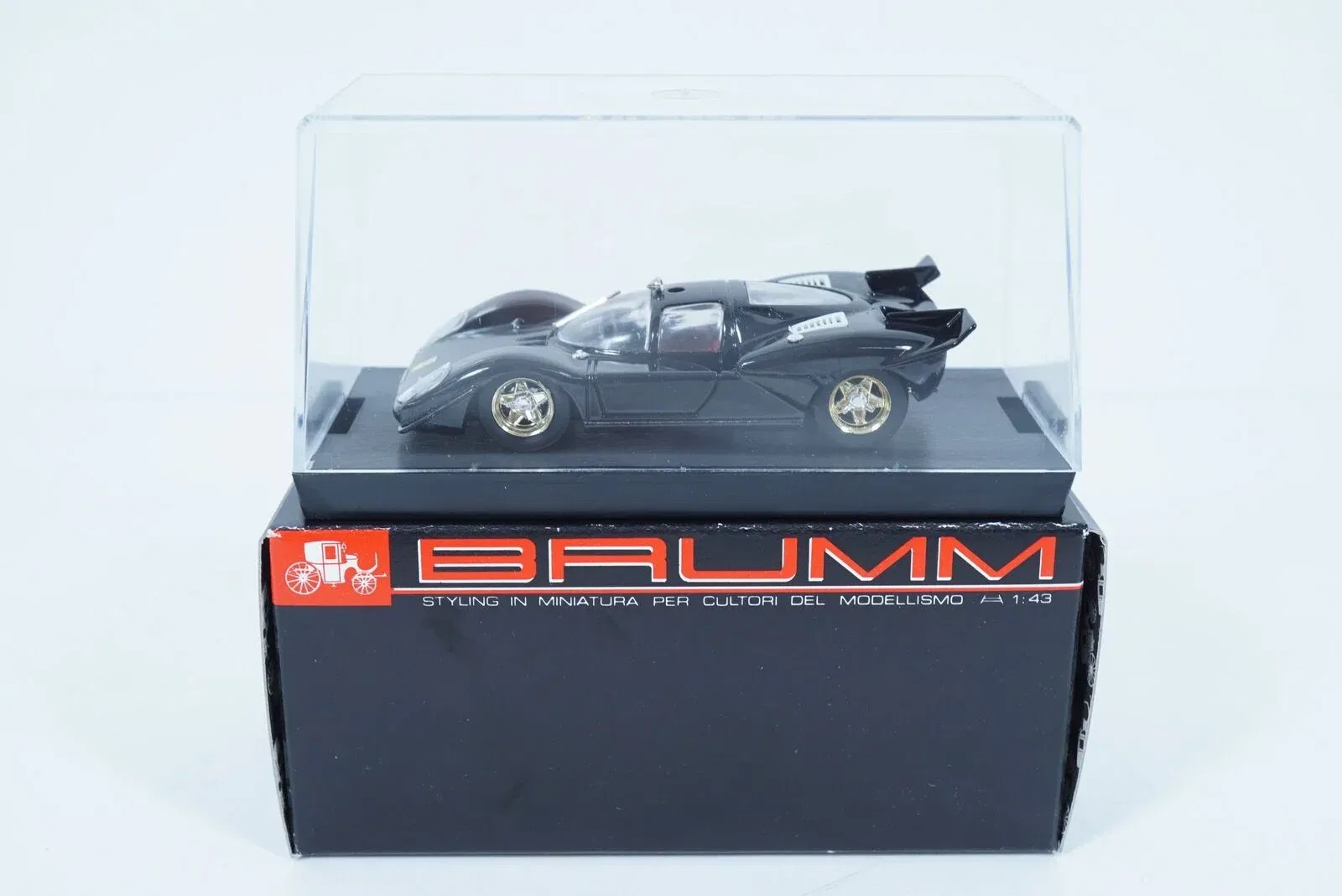 1:43 Brumm R202 Ferrari 512S 1970 zwart - nr. 1