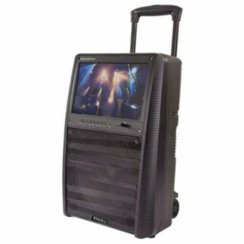 IBIZA-SOUND PORT-TFT12 Mobiele geluid set met beeldscherm - Afbeelding 6