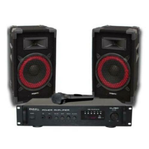 Ibiza dj150 disco sound karaoke set usb,microfoon - nr. 1