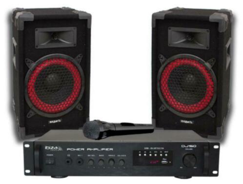 Ibiza dj150 disco sound karaoke set usb,microfoon - Afbeelding 2