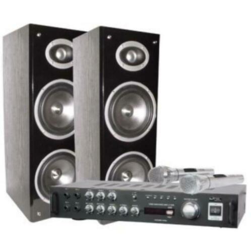 Complete Karaoke Set met USB Sd en Bluetooth (016-B) - nr. 1
