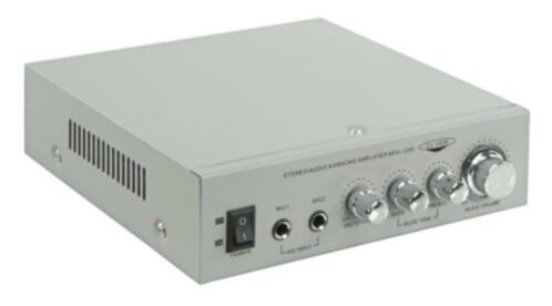 Stereo karaoke versterker 2 x 50 Watt Zilver (003-B) - Afbeelding 4