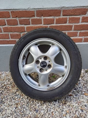 Winterbanden 185/60 R15, 4 stuks, voor o.a Mini R56 - Afbeelding 2