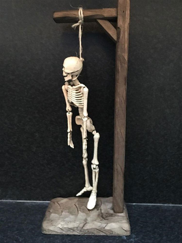 Metalen skelet aan galg-skelet- - Afbeelding 5