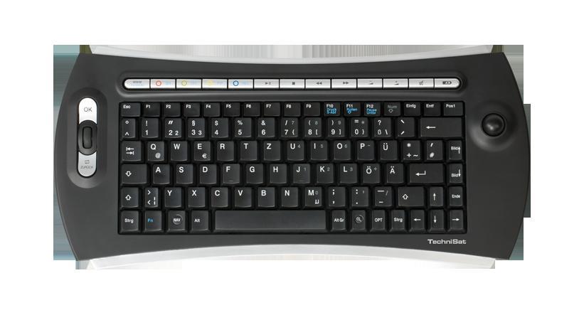 TechniSat ISIO keyboard black, toetsenbord - nr. 1
