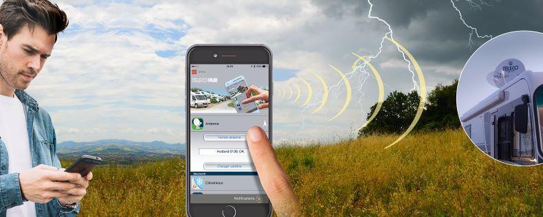Teleco Flatsat Easy BT 85 SMART, Panel 16 SAT, Bluetooth - Afbeelding 6