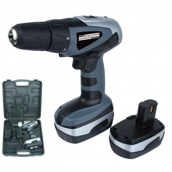 Mannesmann accuboormachine 18 volt met 2 accu's - nr. 1