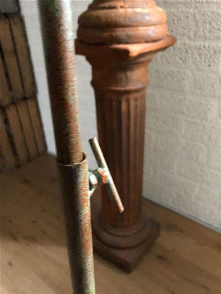 Mooie klassieke muziekstandaard, antiek groen-bruin - Afbeelding 3