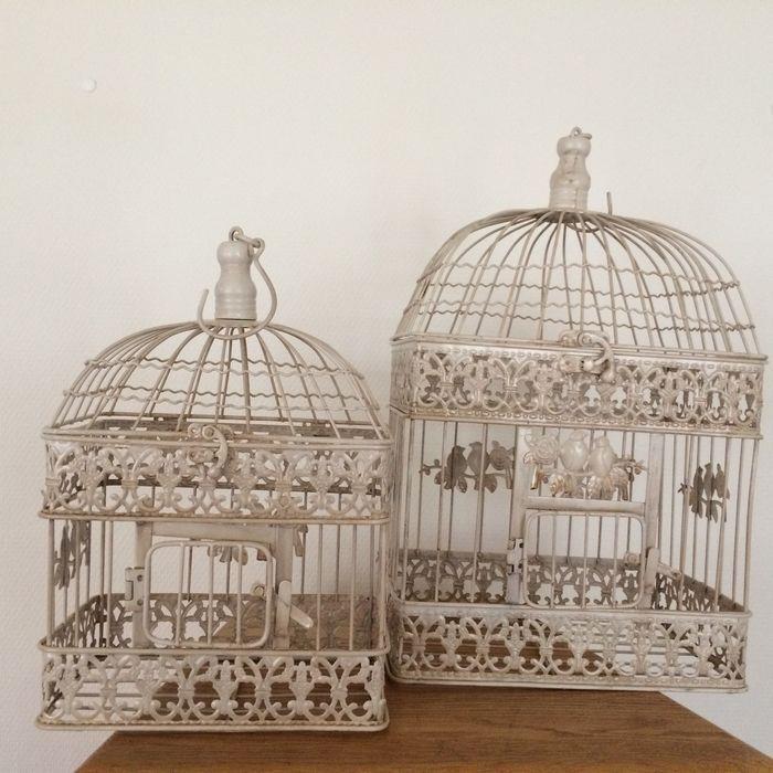 Mooie set vogelkooien rechthoekig-vogelhuis-vogel - nr. 1