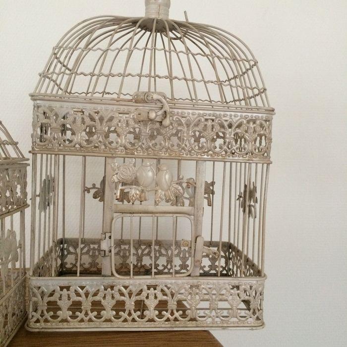 Mooie set vogelkooien rechthoekig-vogelhuis-vogel - Afbeelding 3