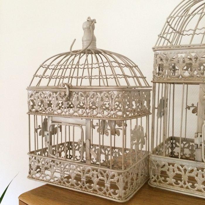 Mooie set vogelkooien rechthoekig-vogelhuis-vogel - Afbeelding 4