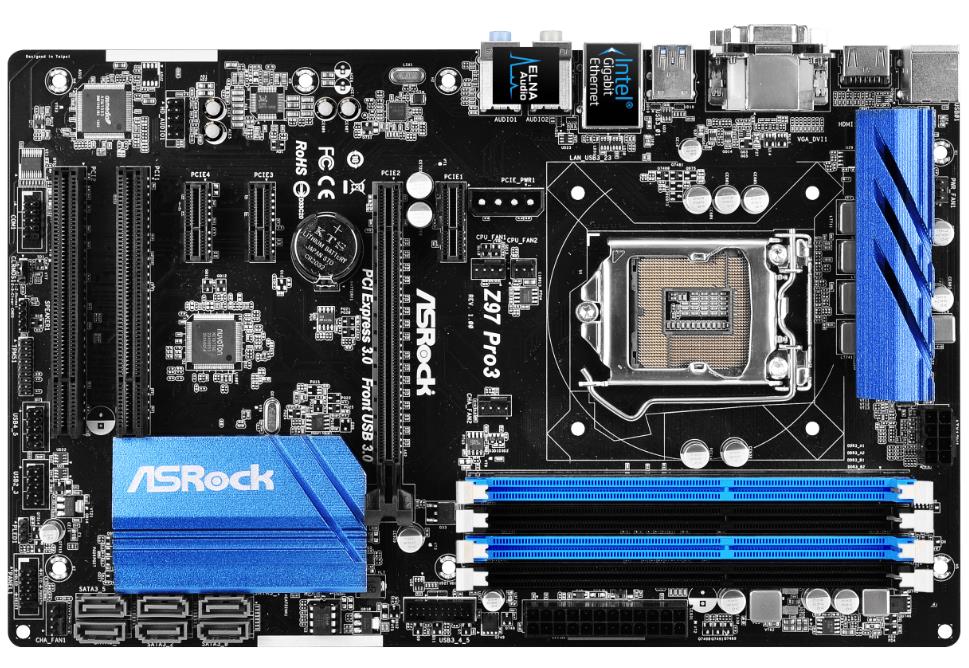 ASRock Z97 Pro3 - Socket 1150 - ATX - Afbeelding 3