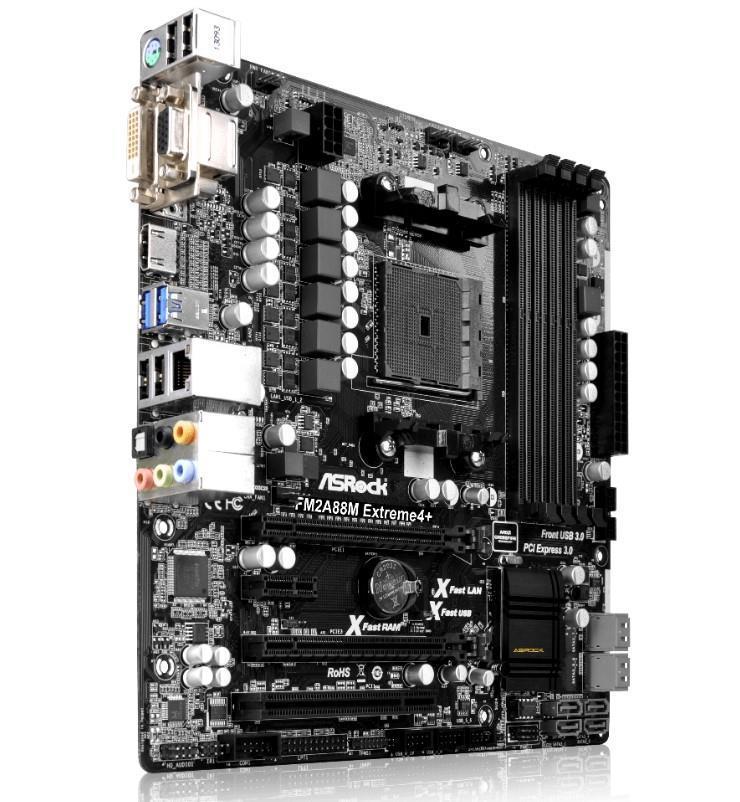 ASRock FM2A88M Extreme4+ - FM2+ - Micro-ATX - Afbeelding 2