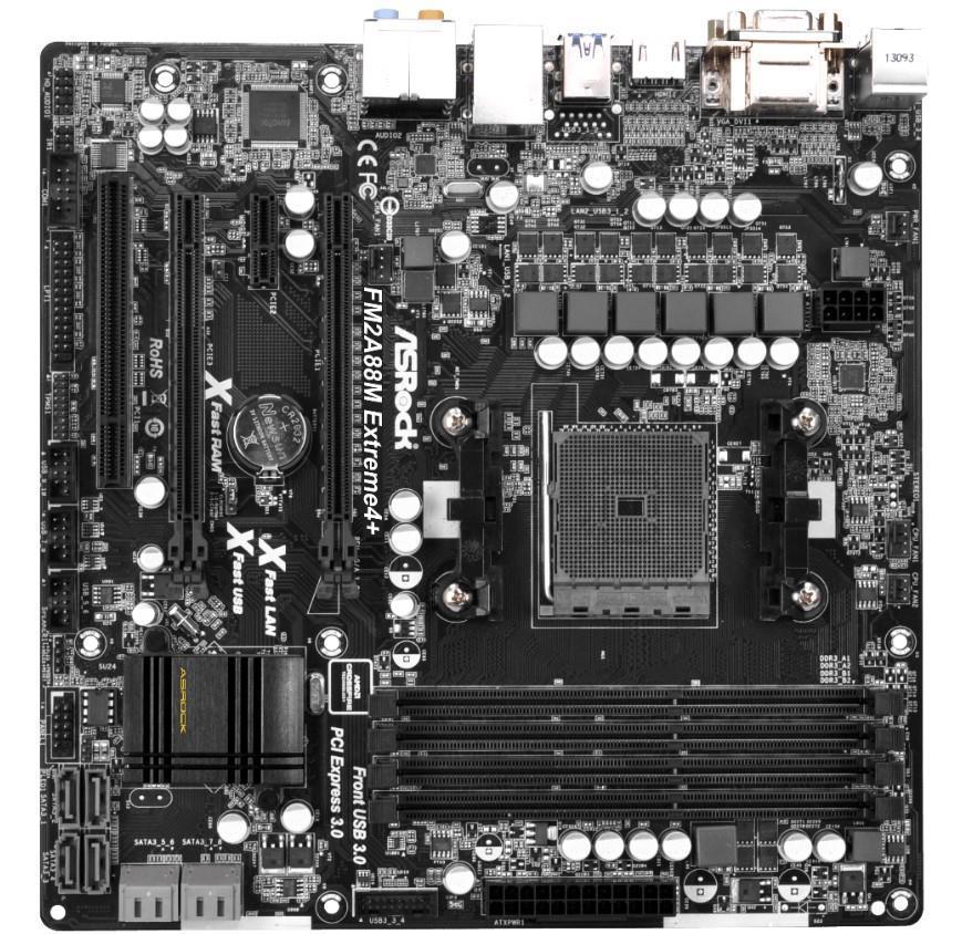 ASRock FM2A88M Extreme4+ - FM2+ - Micro-ATX - Afbeelding 3