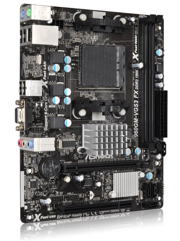 ASRock 960GM-VGS3 FX - AM3+ - Afbeelding 3
