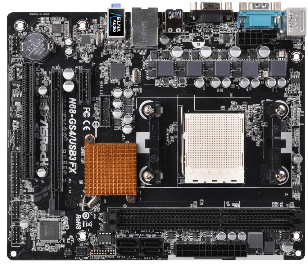 ASRock N68-GS4/USB3 FX R2.0 - AM3+ - Afbeelding 3