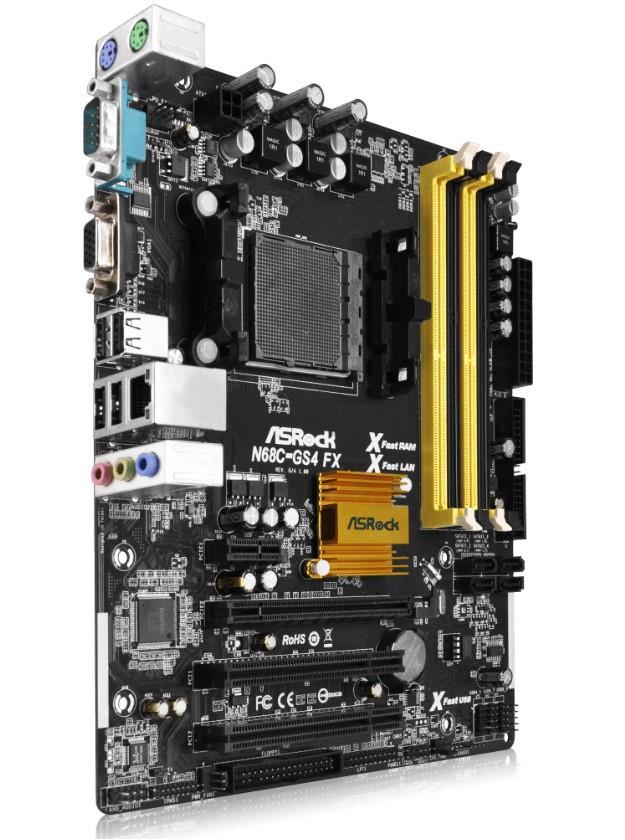 ASRock N68C-GS4 FX - AM3+ - Afbeelding 2