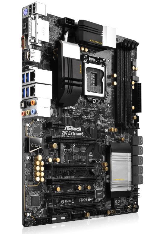 ASRock Z87 Extreme6 - Socket 1150 - ATX - Afbeelding 2