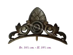 Gedeelte kuif ornament = gewicht regulateur =43252