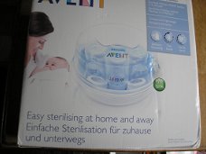 Philips avent- magnetronstoomsterilisator / flessendroogrekje  