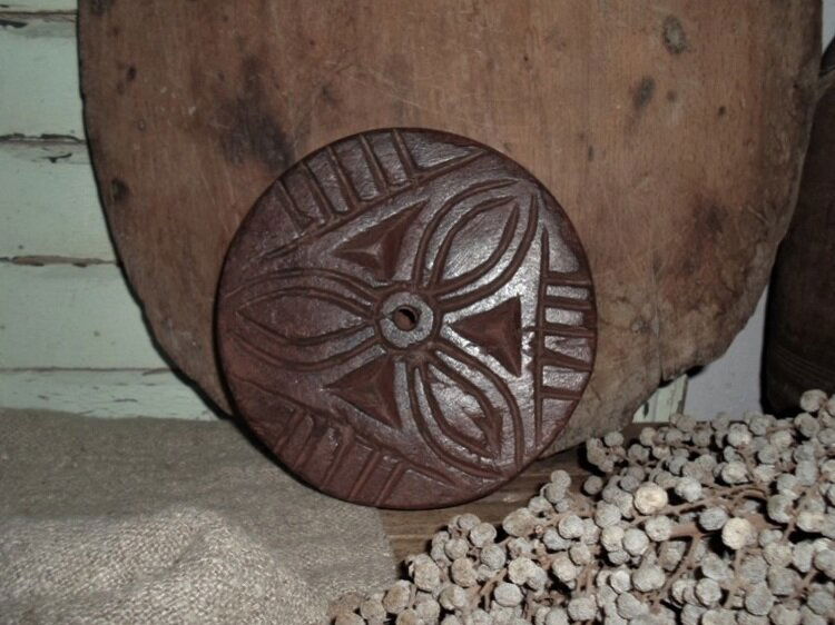 3481 Houten mandala - nr. 1