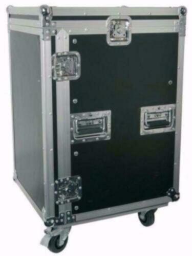19 Inch Flightcase 12U met Wielen (728-T) - Afbeelding 2
