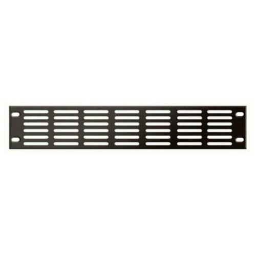 19 Inch ventilatie paneel 2 U Zwart - Afbeelding 2