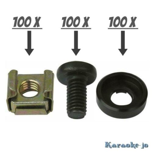 Flightcase montage schroef set 100 stuks - nr. 1