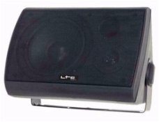 100 Volt of 8 Ohm 2 weg speakers 30 Watt Zwart (2014-B)