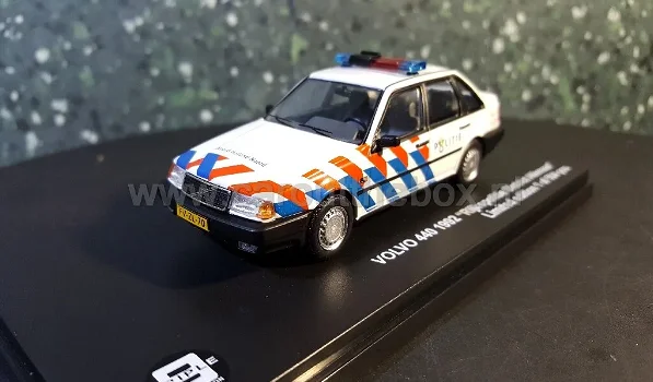 Volvo 440 1992 Politie Alkmaar 1:43 Triple 9 - 1