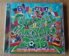 Nieuwe originele CD "Ballermann Fussball Partyhits 2016".