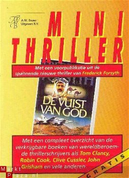 Mini-thriller. De vuist van God [voorpublikatie] - 1