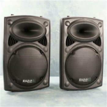 Ibiza SLK12- BT actieve set met bluetooth/usb/sd 12 inch 800 - 1