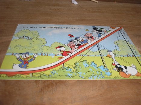 Disney, donald duck kaarten, - jaar 1965? - 2