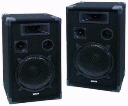 Disco speakers 8Inch/20cm-Bass,2 x 150Watt (253) - 1