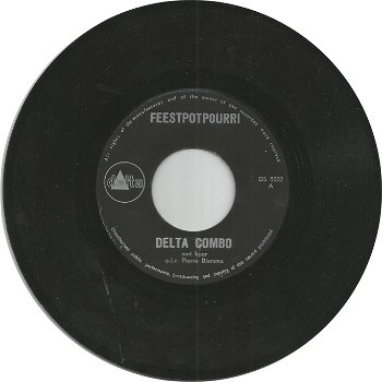 Delta Combo ‎– Feestpotpourri (1962) - 0