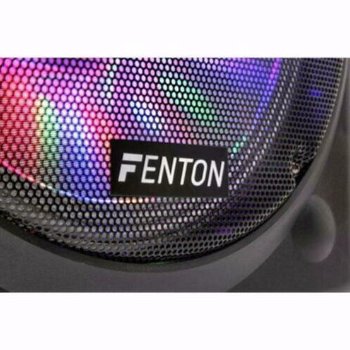 Fenton FPS15 Mobiel speaker met BT/MP3/USB/SD/VHF/LED - 1