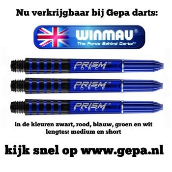 Winmau prism dart shafts - 0