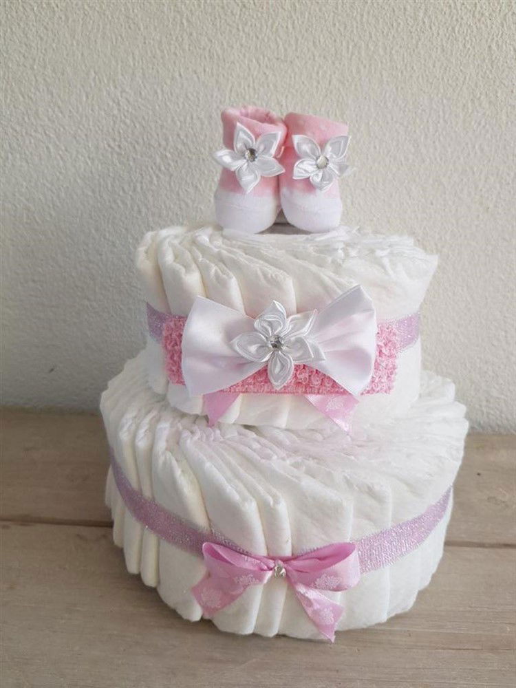 Gratis naam geboorte cadeau luiertaart kraamcadeau jongen - Afbeelding 4