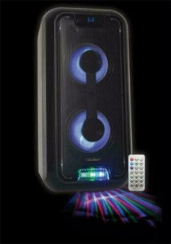 Mad-highpower300 speaker met bluetooth, usb, tf, fm tuner - 0