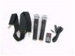 Draagbare Omroep set 2 draadloze microfoons Bluetooth,Usb - 3 - Thumbnail
