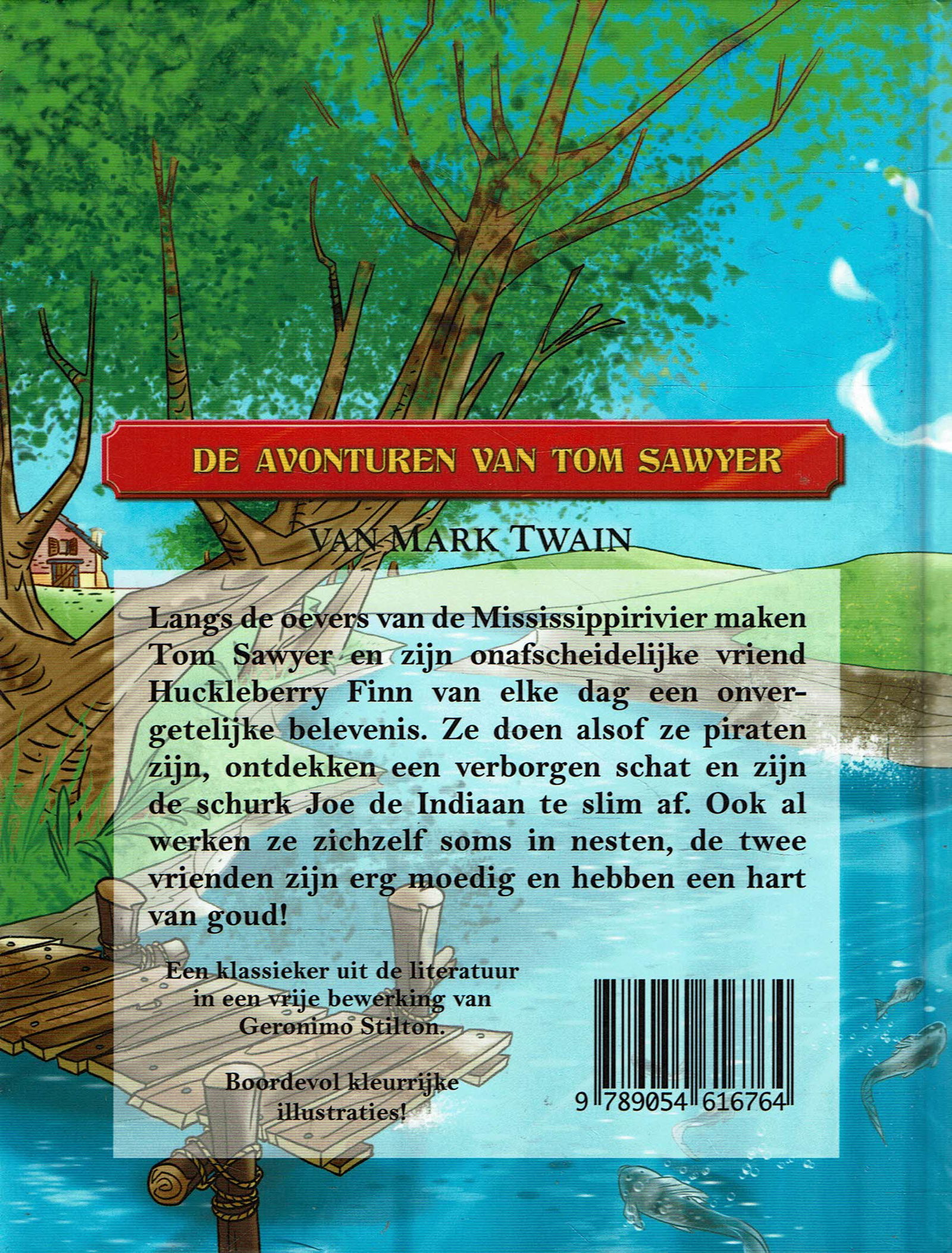Geronimo Stilton = De avonturen van Tom Sawyer - hardcover - Afbeelding 2