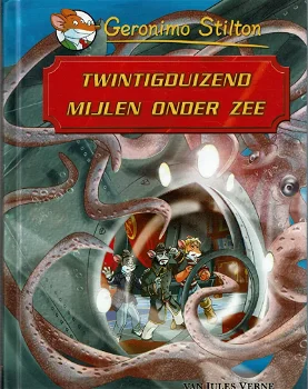 Geronimo Stilton = Twintigduizend mijlen onder zee - hardcover - 0