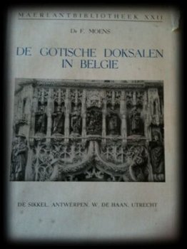 De gotische doksalen in België, Dr.F.Moens - 0