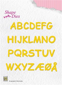 Shape Dies Alphabet SD037 - 0