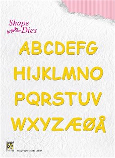 Shape Dies Alphabet SD037