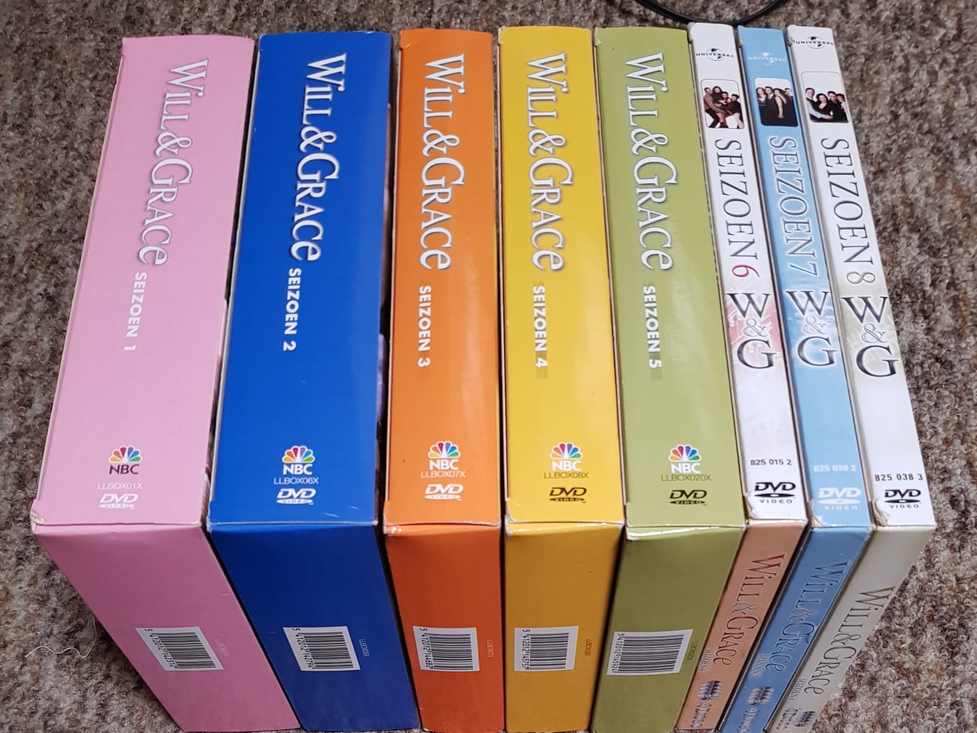 29 dvd's Will & Grace seizoen 1 t/m 8(mist 1 dvd seizoen 7 deel 1 - Afbeelding 2